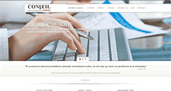 Desktop Screenshot of conseil.net.pl